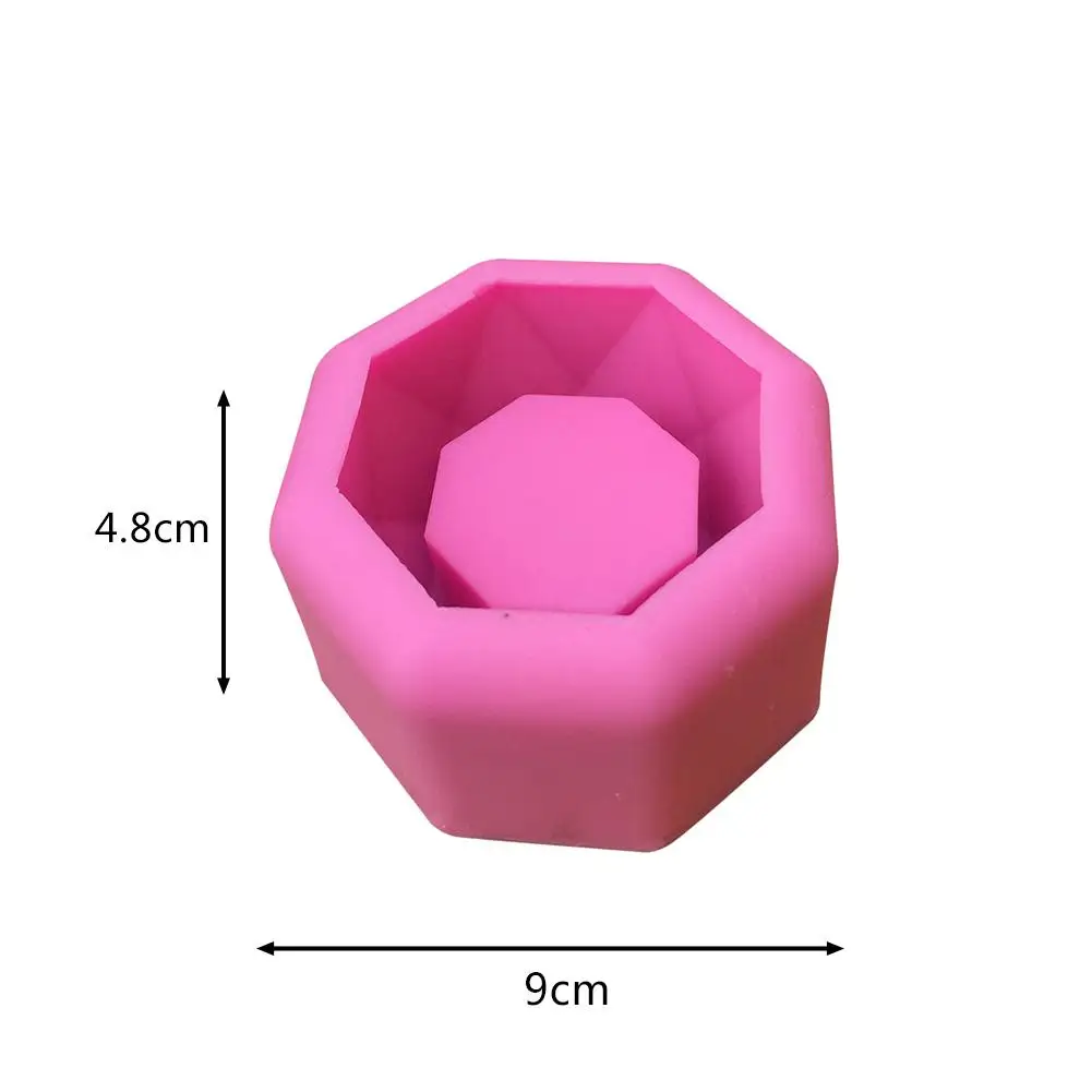 Силиконовая форма геометрический бетонный цветочный горшок для вазы украшение