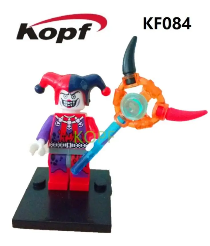 KF084 Without Box Одиночная Супер Герои Харли Квинн Джокер Женщина-кошка каникулы блоки "бетмен" фигурки строительные блоки детский подарок игрушки - Цвет: KF084 Without Box