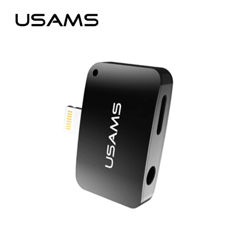USAMS 2 в 1 для освещения до 3 5 мм AUX адаптер iPhone 7 и Plus Aux кабель MFI совместимый iOS 10 3|3.5mm