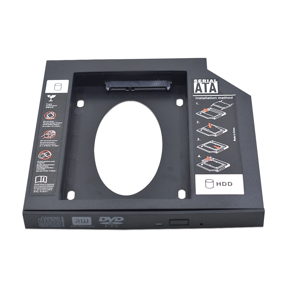SATA 2nd жесткий диск SSD HDD Caddy залив адаптер для HP ProBook 4340 S 4341 4540 s 4545 4740 Pavilion HDX18 hdx18t DV8