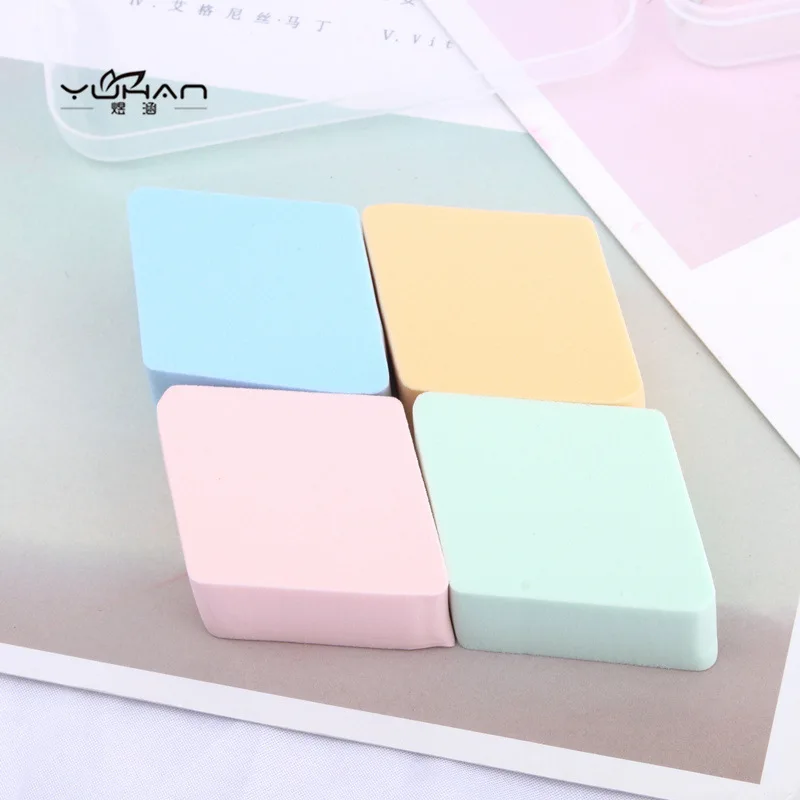 4 шт./компл. Алмазная косметика спонж для макияжа основа лица крем растушевка