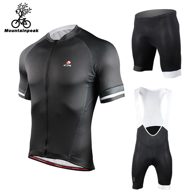

Mountainpeak 2018 Summer Breathable Short Sleeve Cycling Suit Men's Coat Sun Bike Suit Women's Cycling Pants Shorts Ciclismo