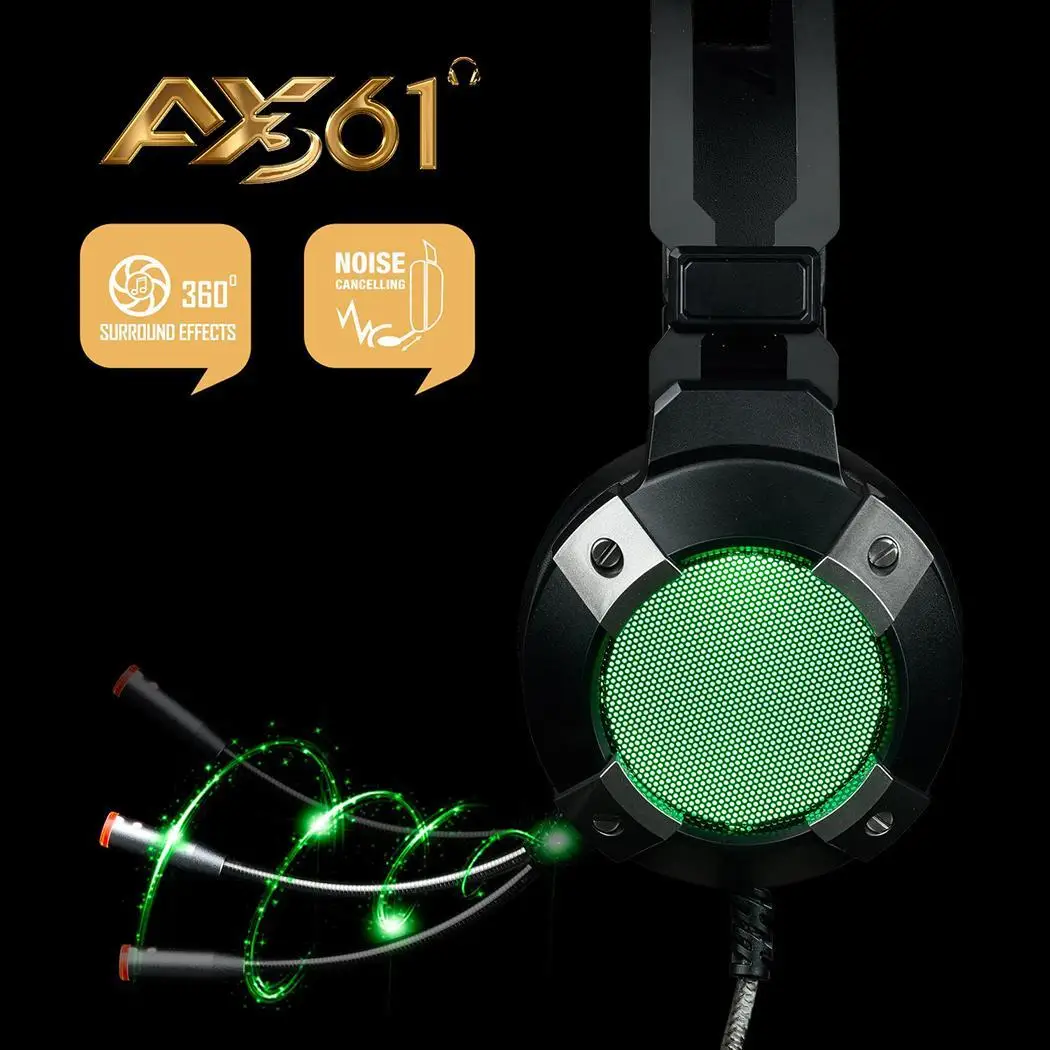 Noise Canceling Gaming USB Wired Stereo Casual Travel Outdoor etc Headset Yes Earphones With Microphone 32 | Электроника