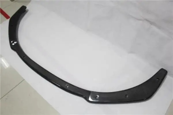 V образный автомобильный спойлер из углеродного волокна для переднего бампера