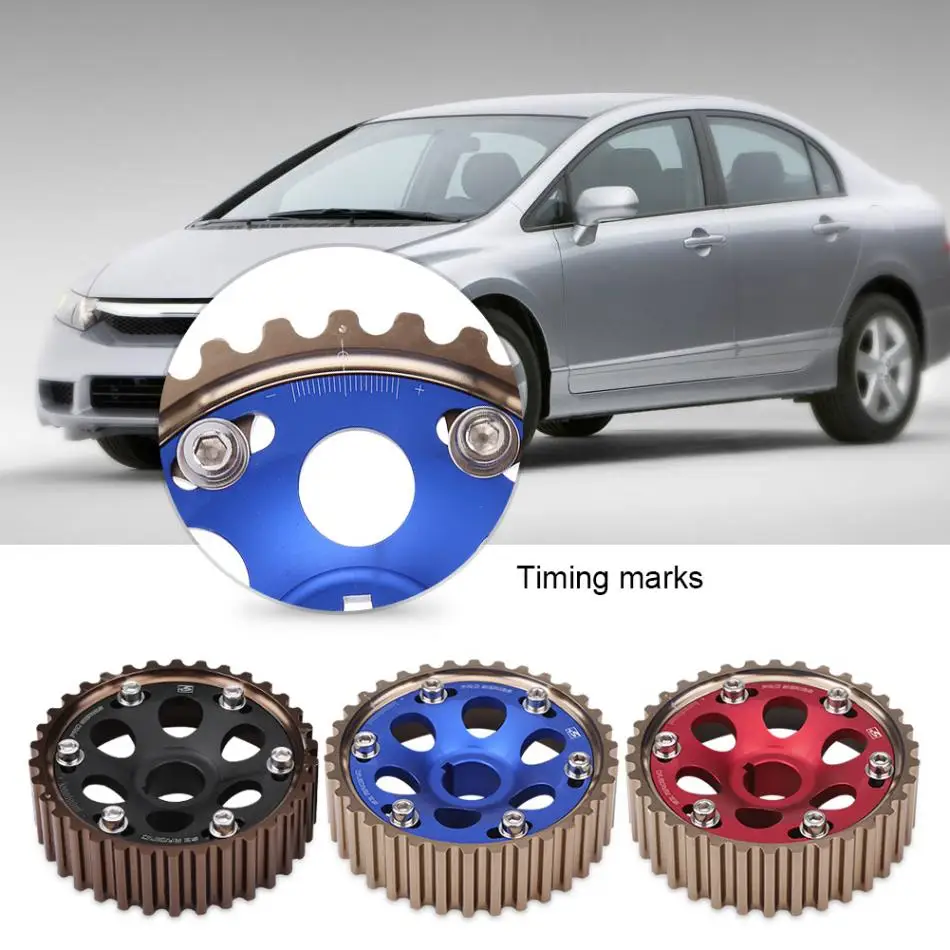 1 пара алюминиевых гонок комплект распределительного вала для Honda Integra Civic