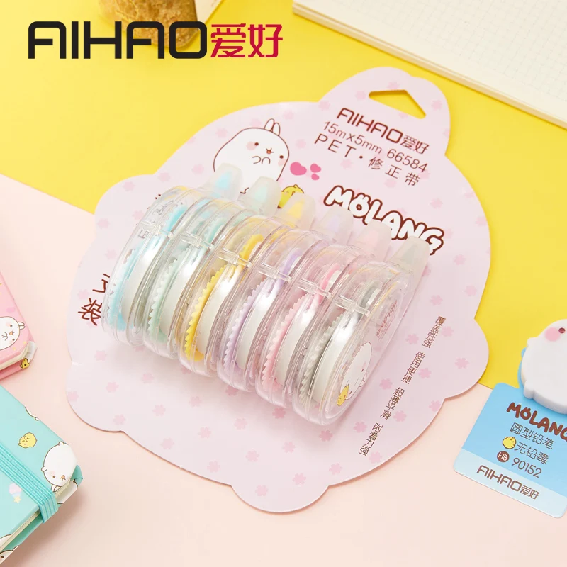 AIHAO волнистая лента для коррекции свежего воздуха с милыми студентами креативная