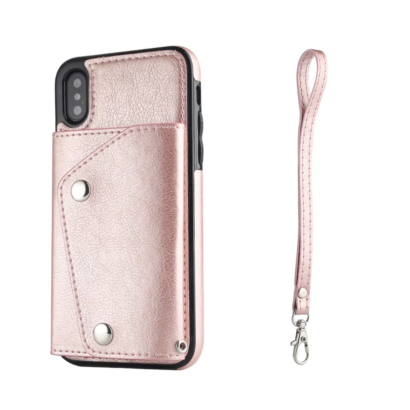 Роскошный кожаный чехол кошелек SE 2020 для Apple iPhone 12 Mini 11 Pro X XR XS Max 6 6s 7 8 Plus защитный