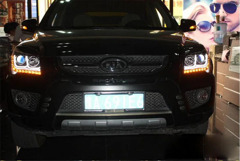 HID, 2007~ 2012, автомобильный Стайлинг, KlA Sportage фара, Sportage, soul, spectora, k5, sorento, kx5, ceed, Sportage фара
