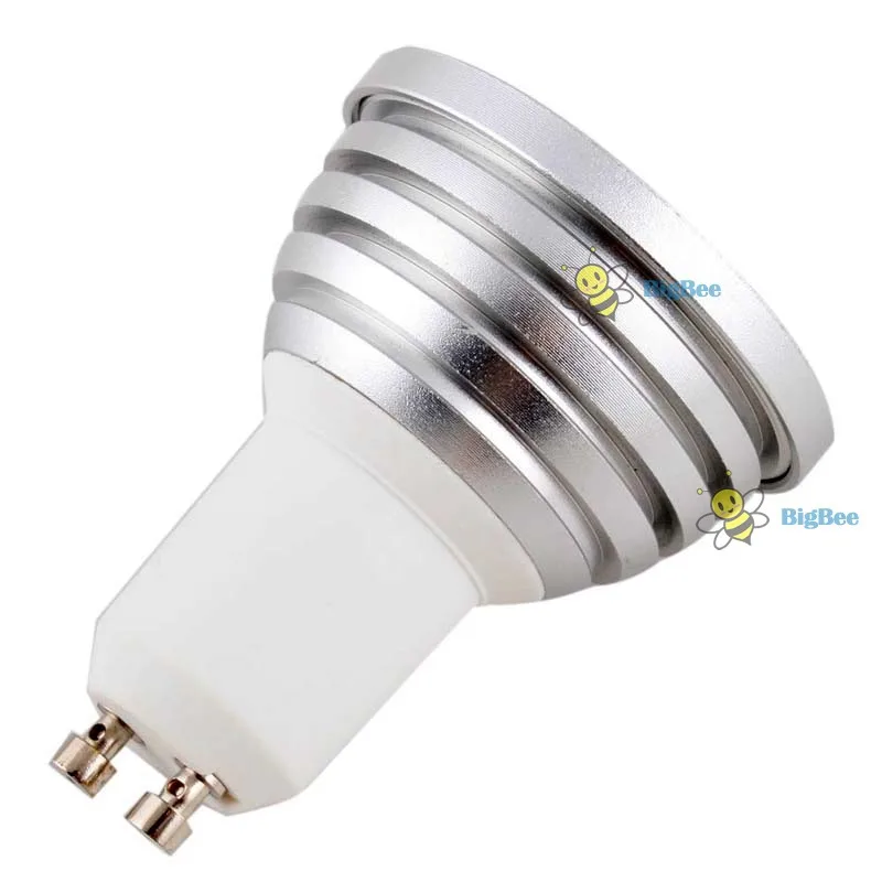 bigbee A wise choice High Power Multi Color Change 5W GU10 RGB LED Light Bulb Lamp Remote Control #13 Latest Style | Электроника