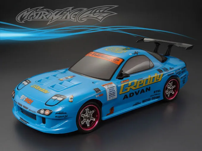 1 комплект корпус для MAZDA RX7 1/10 1:10 RC PC 195 ширина прозрачный без рисунка дрифта hsp hpi