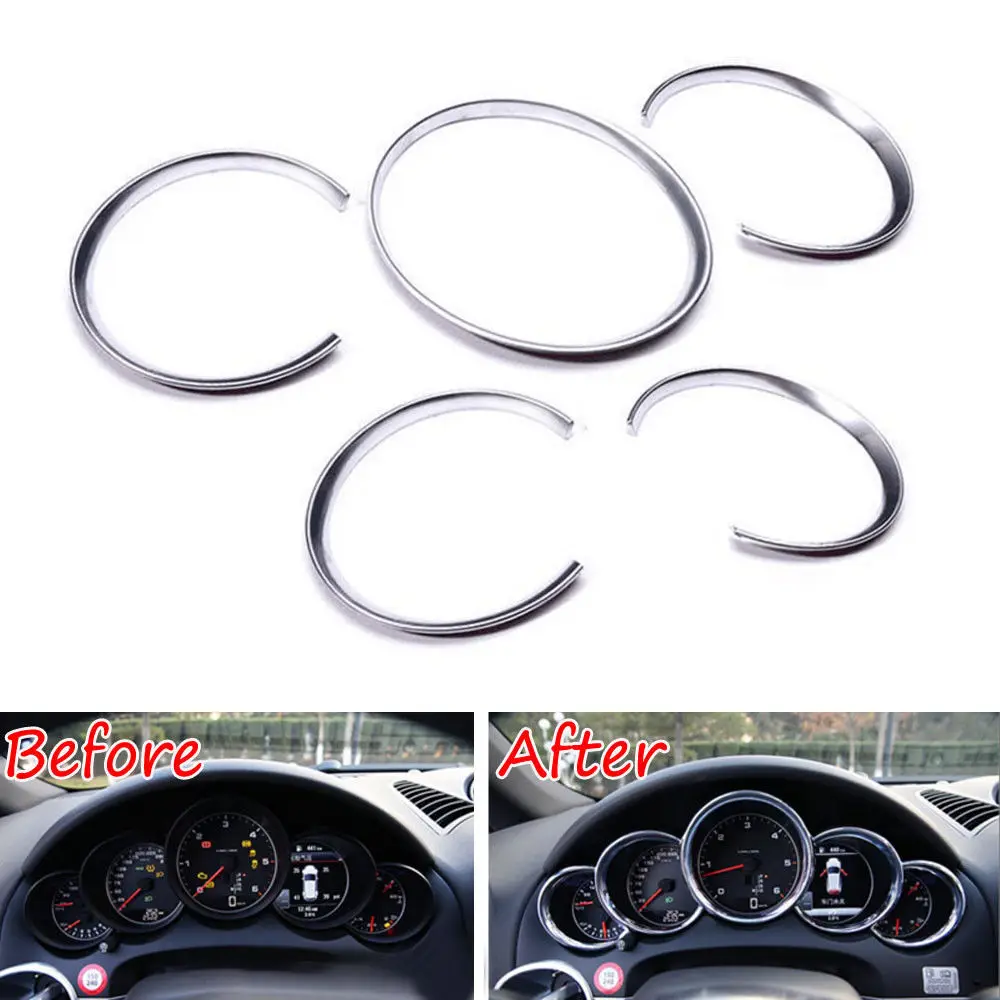 Панель приборной панели автомобиля обшивка отделка кольцо украшение ABS 5