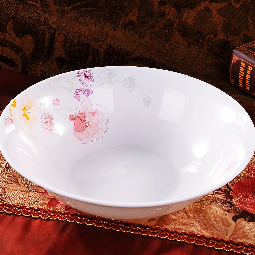 guci Bowl set Jingdezhen 56 head bone china tableware suit pottery dish Set Wedding Gift | Дом и сад