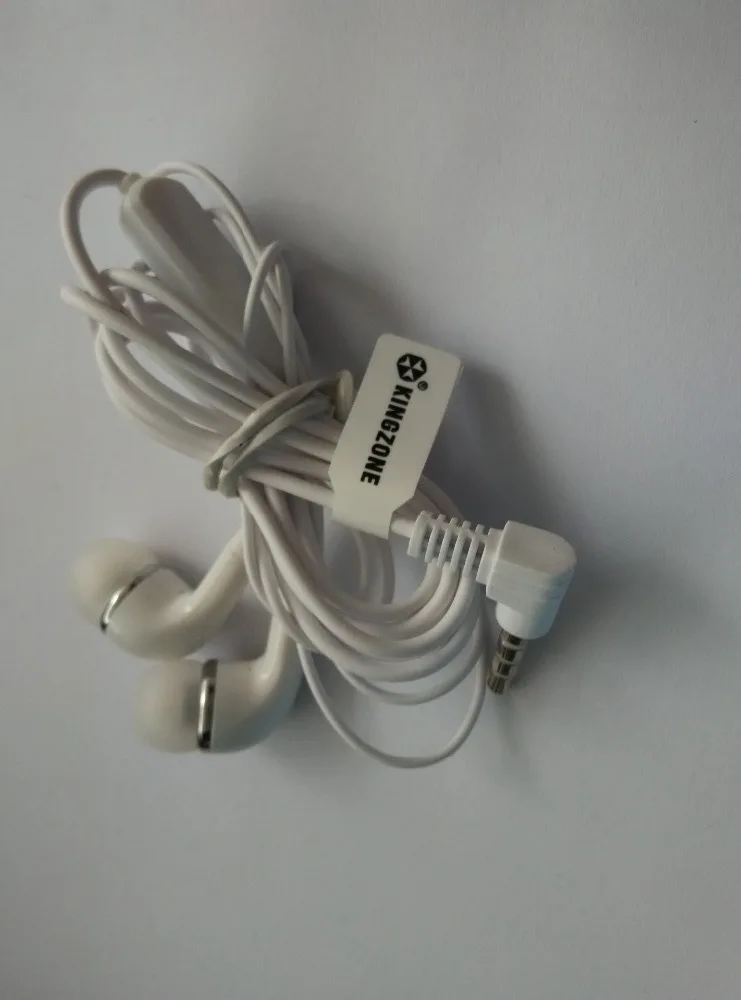Used+ Earphone Headset For Kingzone N5 HD 5&quot 4G LTE LTPS 1280x720 MTK6735 Free Shipping+Tracking Number | Мобильные телефоны и