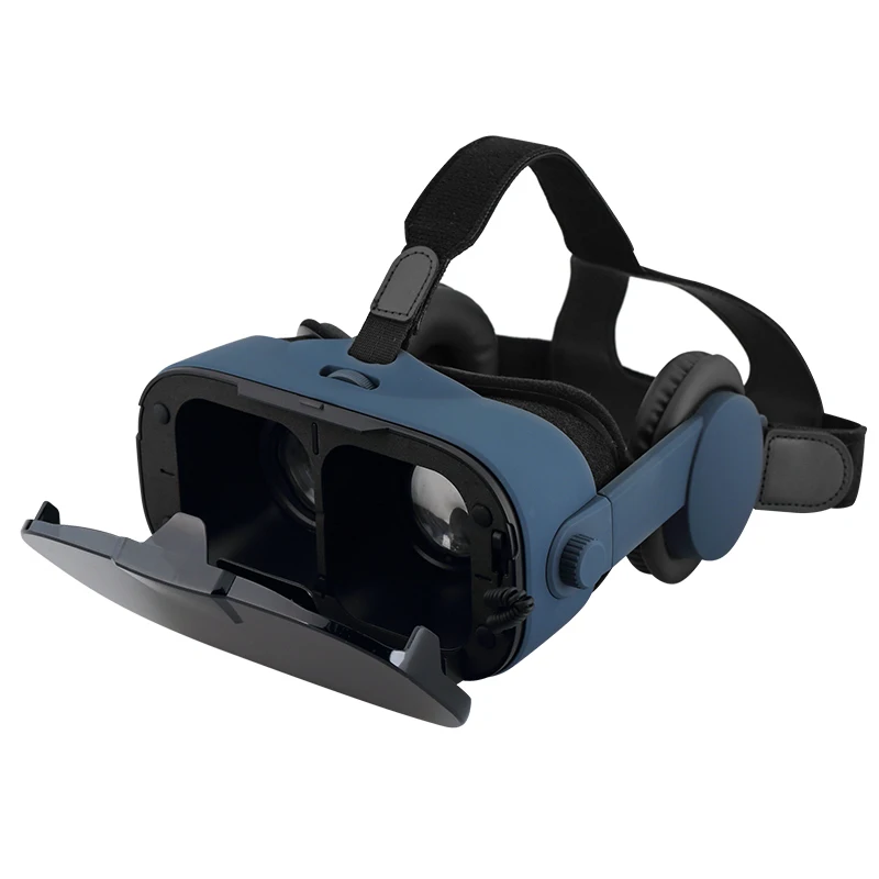 Новый дизайн виртуальной реальности 3D VR коробка с наушниками для смартфонов 4 0