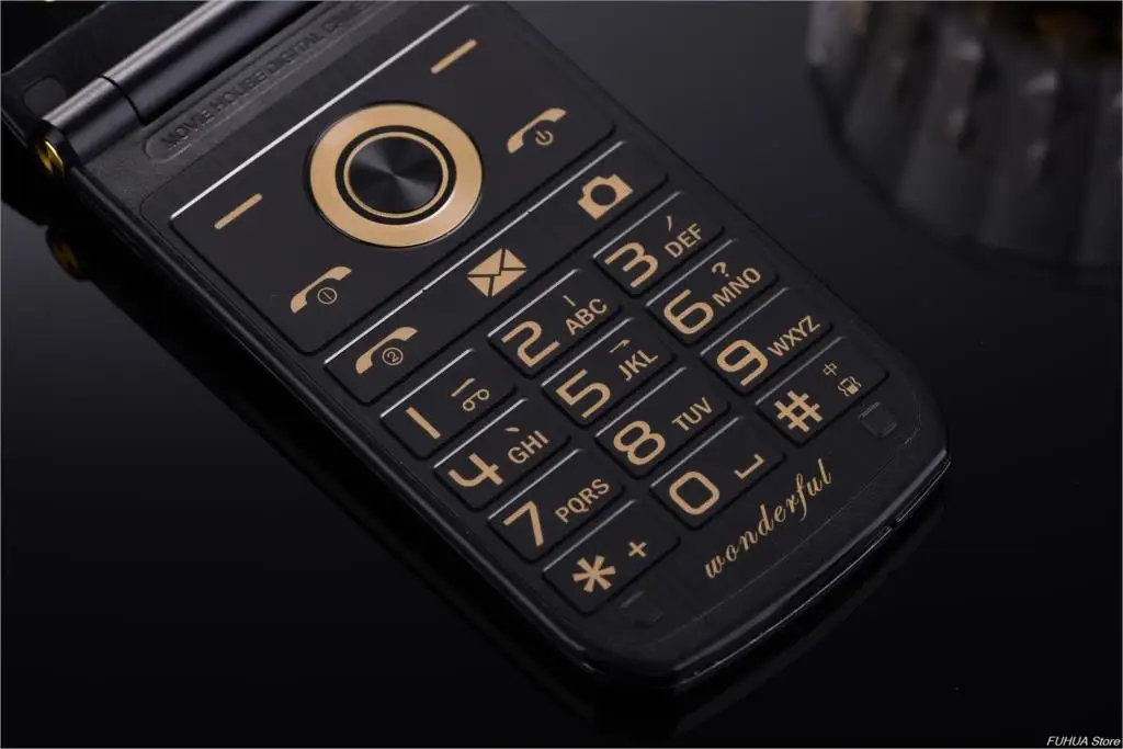 Flip Metal Body Mobile Cellphone E9 Dual Sim Dual Screen Radio 2.4'' Touch Sceen SOS Big Keyboard Loud Sound Flashlight Phone