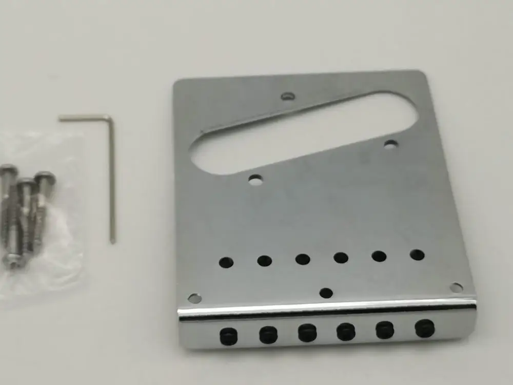 Винтажный мост Wilkinson для электрогитары хром серебристый WOT03|Детали и аксессуары