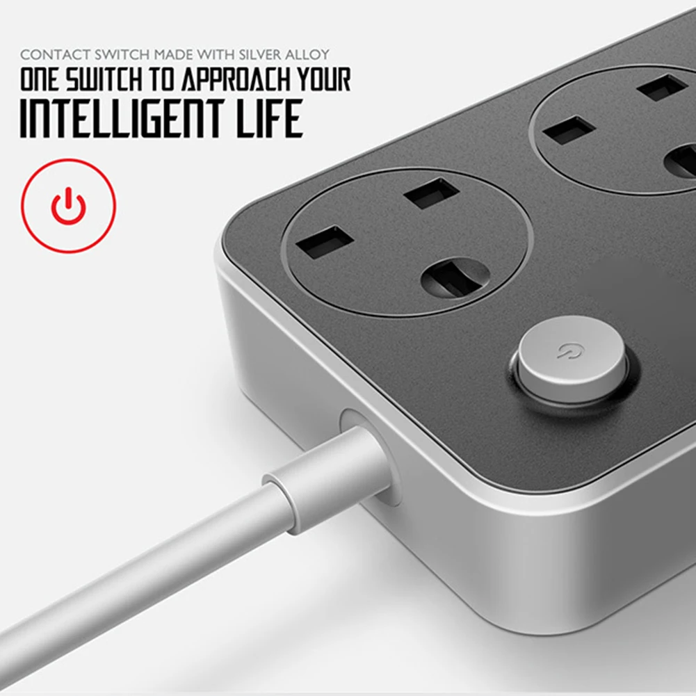 2019 Новое поступление 1 5 м многофункциональный 3 розетки 6 USB портов для зарядки