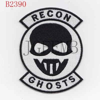 B2390 NSWDG DEVGRU Seal Team 6 Ghosts Recon morale тактический военный вышитый патч - Цвет: B2390