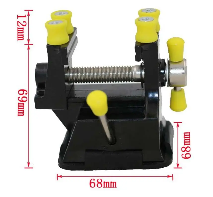 Настольная мини скамья для резьбы настольные тиски зажим резиновая всасывающая
