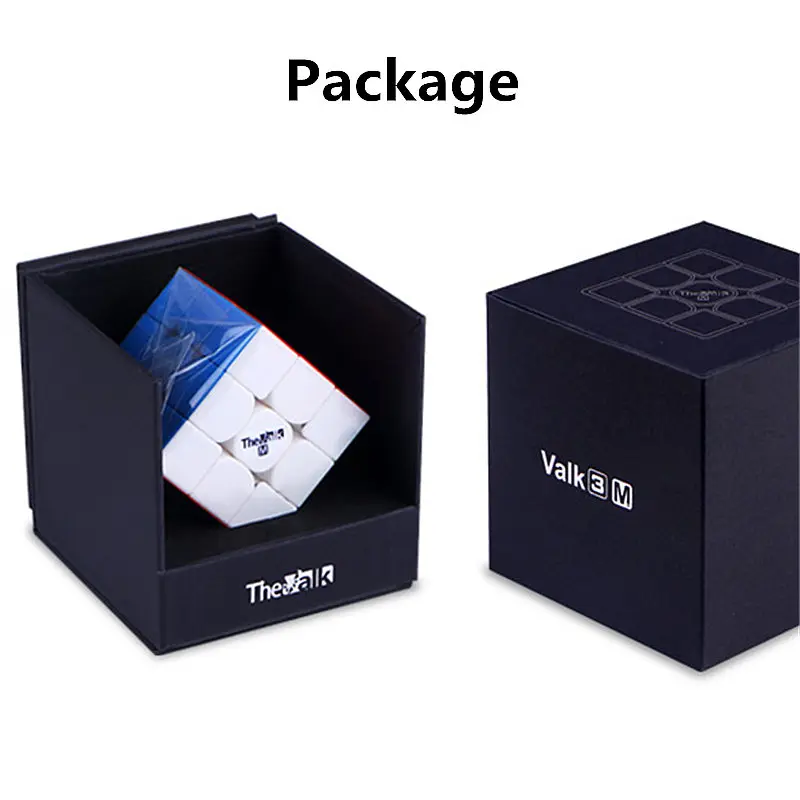 QiYi Valk3 M 3x3x3 Магнитный магический скоростной куб Valk 3 без наклеек профессиональные