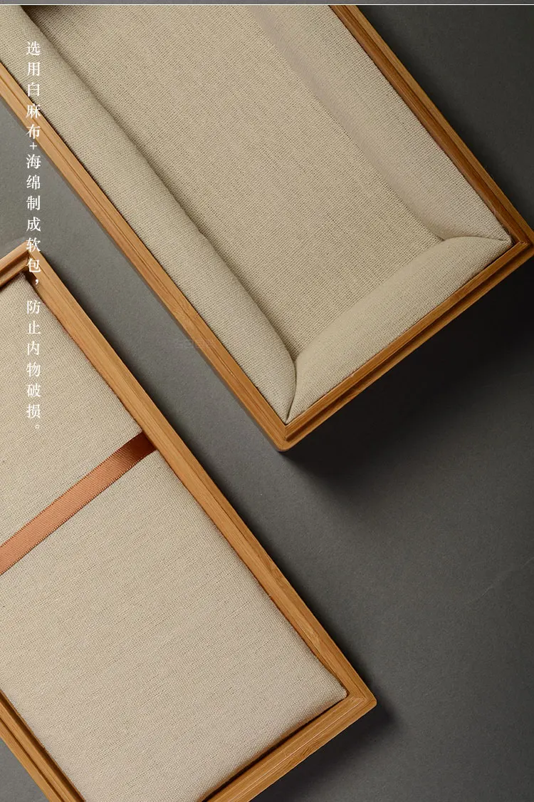 Ручная работа натуральная бамбуковая шкатулка для ювелирных изделий пластина экологически чистый натуральный старинный ящик для хранения 24*13*8 см