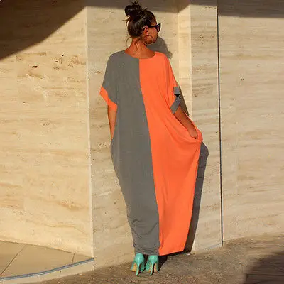 2017 женское Новое Стильное модное летнее длинное вечернее платье макси Пляжное