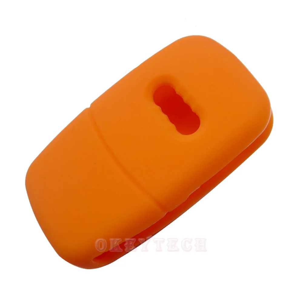 OkeyTech силиконовый чехол для ключей от машины защитная сменная Крышка Audi A6 C6 C5 A3 A4 B6