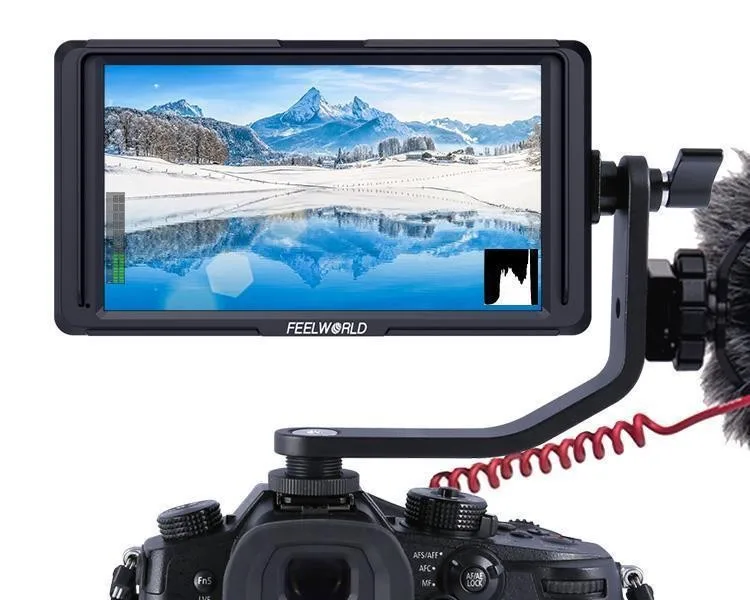 Feelworld F5 профессиональный класс 5 &quotIPS 4K HDMI камера Топ монитор может питаться для