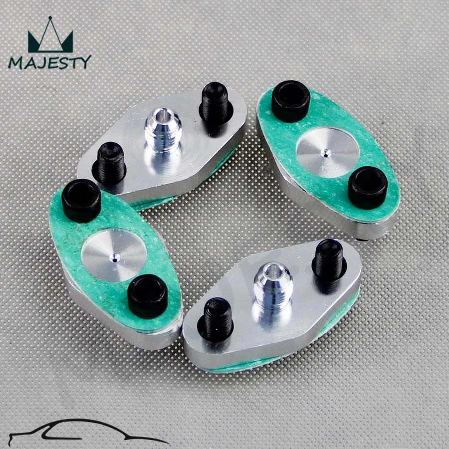 Комплект адаптеров для впускного клапана подачи масла 4 шт. прокладок антенны