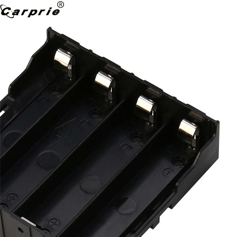 CARPRIE пластиковая перезаряжаемая батарея футляр для 4x18650 4 слота DIY зажим батарей