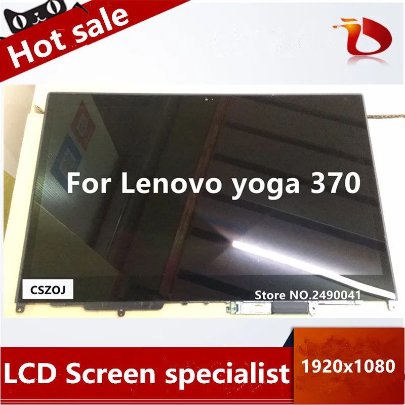 13 3 &quotЖК кодирующий преобразователь сенсорного экрана в сборе с ободком для Lenovo