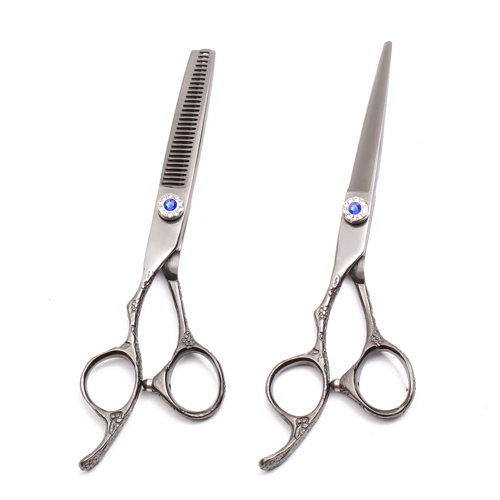 50Pcs Left Hand 5.5&quot Customized Logo 440C Wholesale Hairdresser's Scissors Thinning Shears Cutting Hair C8002 | Красота и
