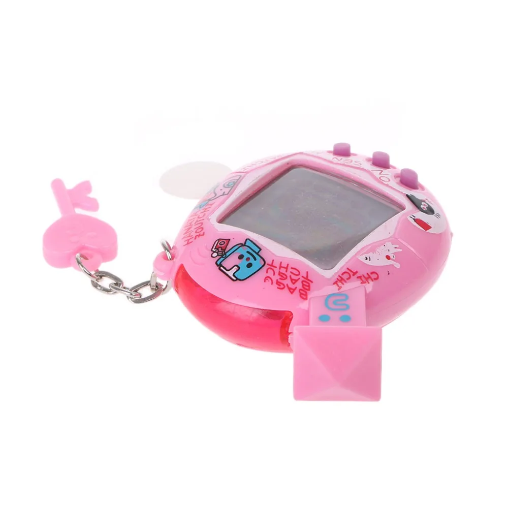 OOTDTY lcd Cyber Virtual Digital Pet электронная игровая машина с застежкой молнией для детей и