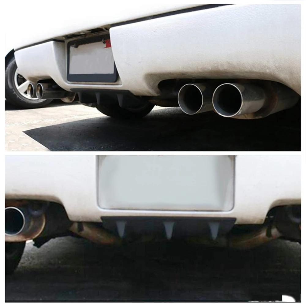 Новинка универсальный автомобильный спойлер с 3 плавниками 5 7 задним крыльем