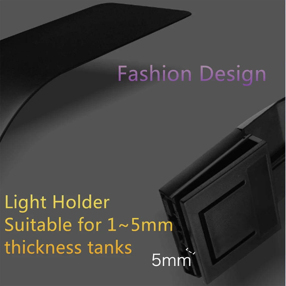 10 Вт аквариумный светодиодный светильник ing Clip on Aquarum Nano Tank лампы для пресной воды, светильник для выращивания растений