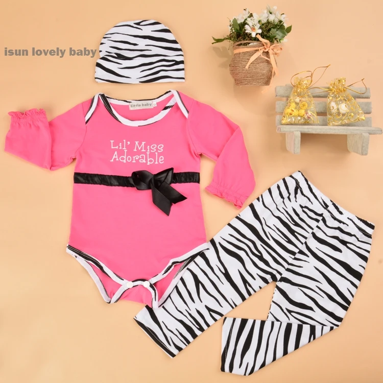 2016 лето осень Новый ребенок девочек одежда устанавливает случайные леопарда