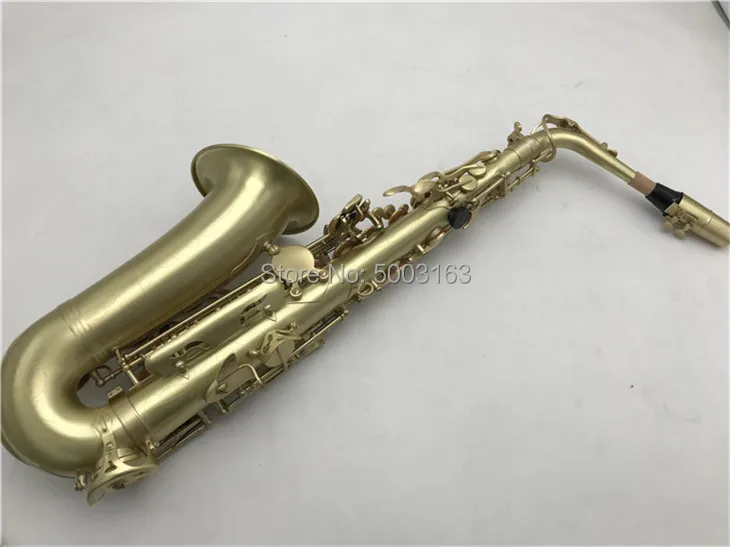 BULUKE плоский альт саксофон Eb Топ музыкальный инструмент Saxe Рисование процесс Sax
