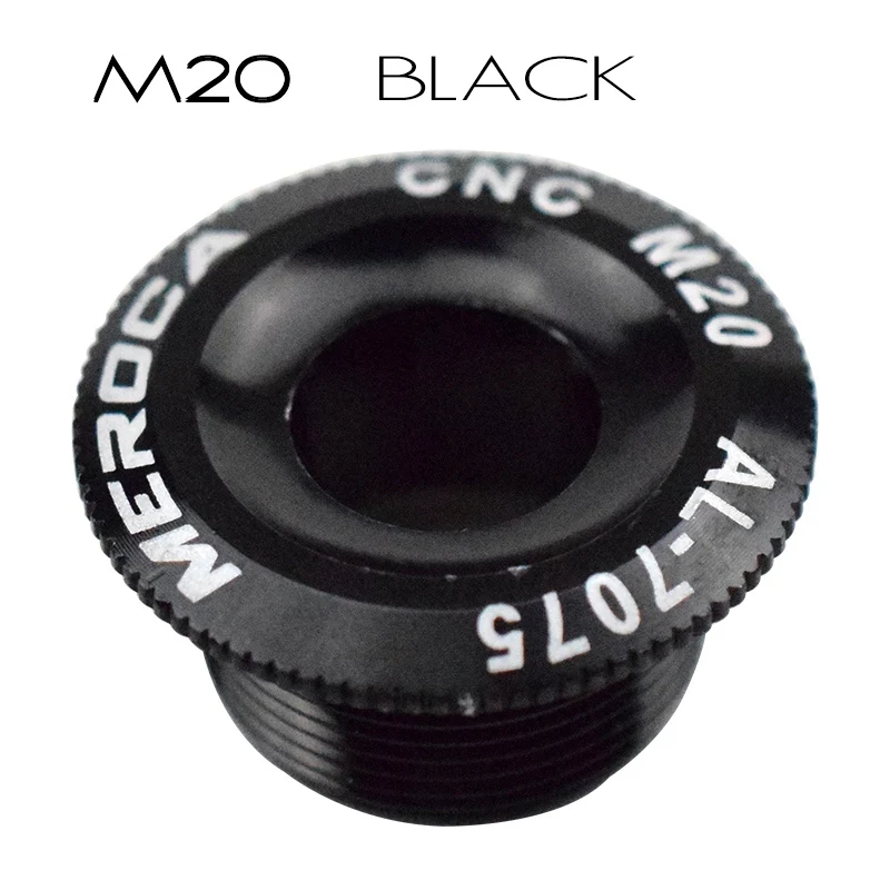 M20 Black Болты для болтов для шоссейного велосипеда, болты для рукоятки, болты M18 M20, крепежные болты для SHIMANO, болты для рукоятки, винты для оси BB - Цвет: M20 Black