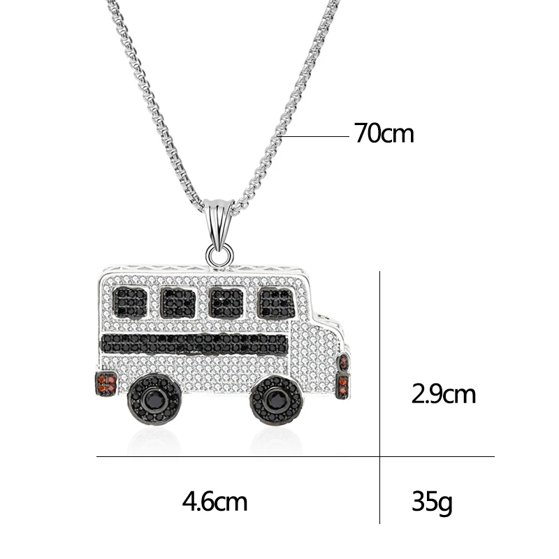 

car pendant necklace for men rhinestone car series necklace high quality chain/pendant/pendant necklace