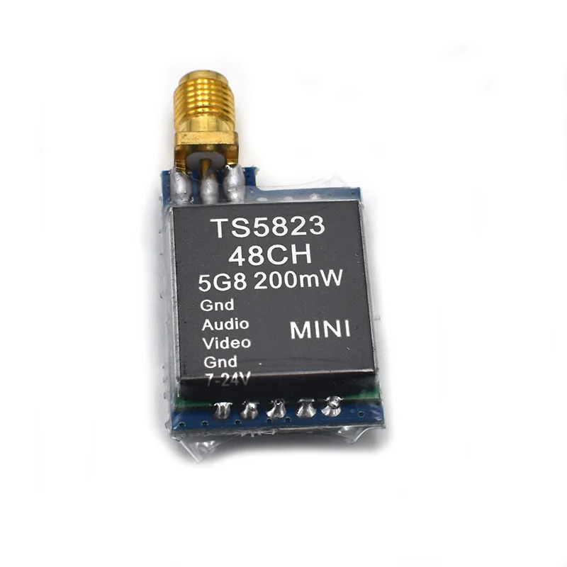 TS5823 5.8 Г 200 МВт 48CH АУДИО-ВИДЕО Передатчик (TX) Мини 7-24 В для Phantom Multi-роторы Quadcopter RC FPV +