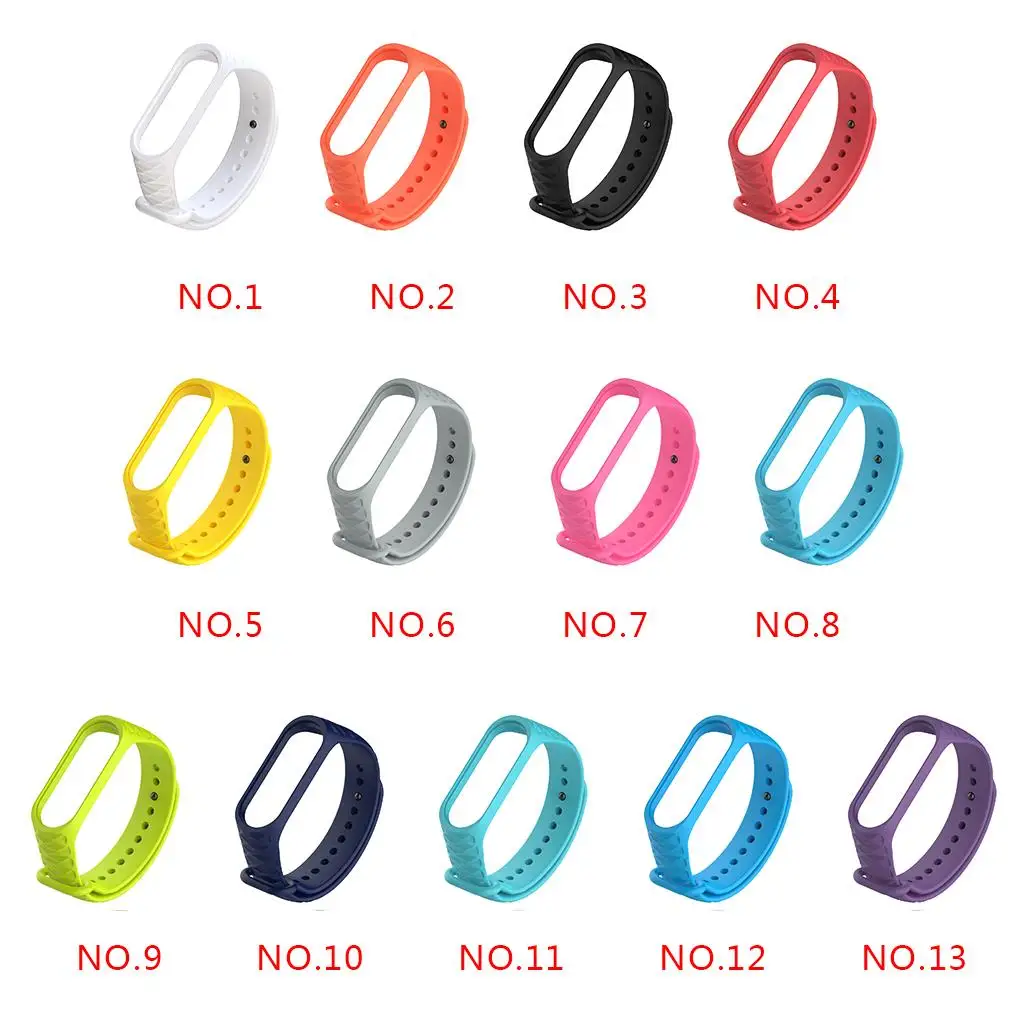 Ремешок силиконовый для Mi Band 3 сменный Браслет часов Xiaomi 2019|Смарт-аксессуары| |