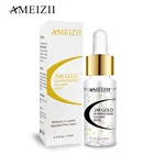 Сыворотка с гиалуроновой кислотой AMEIZII, сыворотка с пептидами, 24 к золотом, против морщин, Омолаживающая, укрепляющая, увлажняющая, отбеливающая