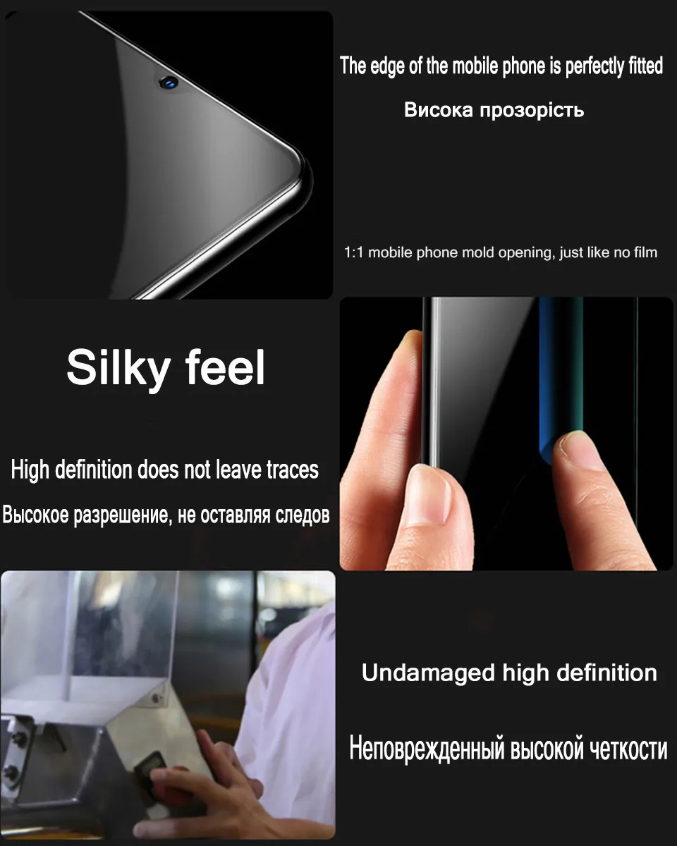 20D полное покрытие Гидрогелевая пленка для Xiaomi Redmi Note 6 7 8 Pro Защита экрана для Redmi 7A K20 профессиональная защитная пленка не стекло