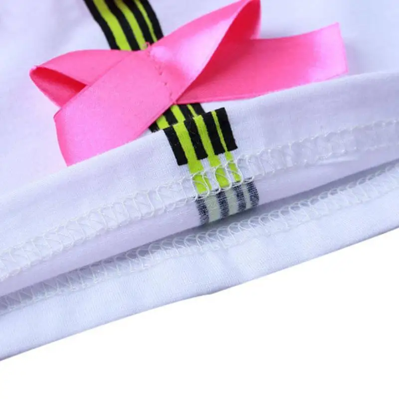 Летнее платье для девочек 2 шт. разноцветная футболка без рукавов с розами + юбка