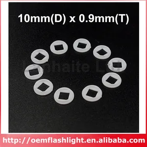 5050 светодиодных прокладок для отверстия отражателя 9 мм 10 мм (D) x 0,9 мм (T) (10 шт.)