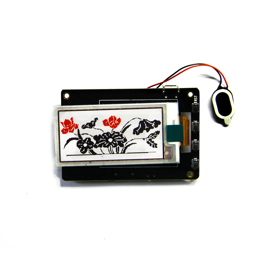 Фото TTGO T5S v1.2 Wifi Bluetooth беспроводной модуль Базовая стандартная фотография esp32 Красный дисплей электронная бумага динамик электрическая плата №3