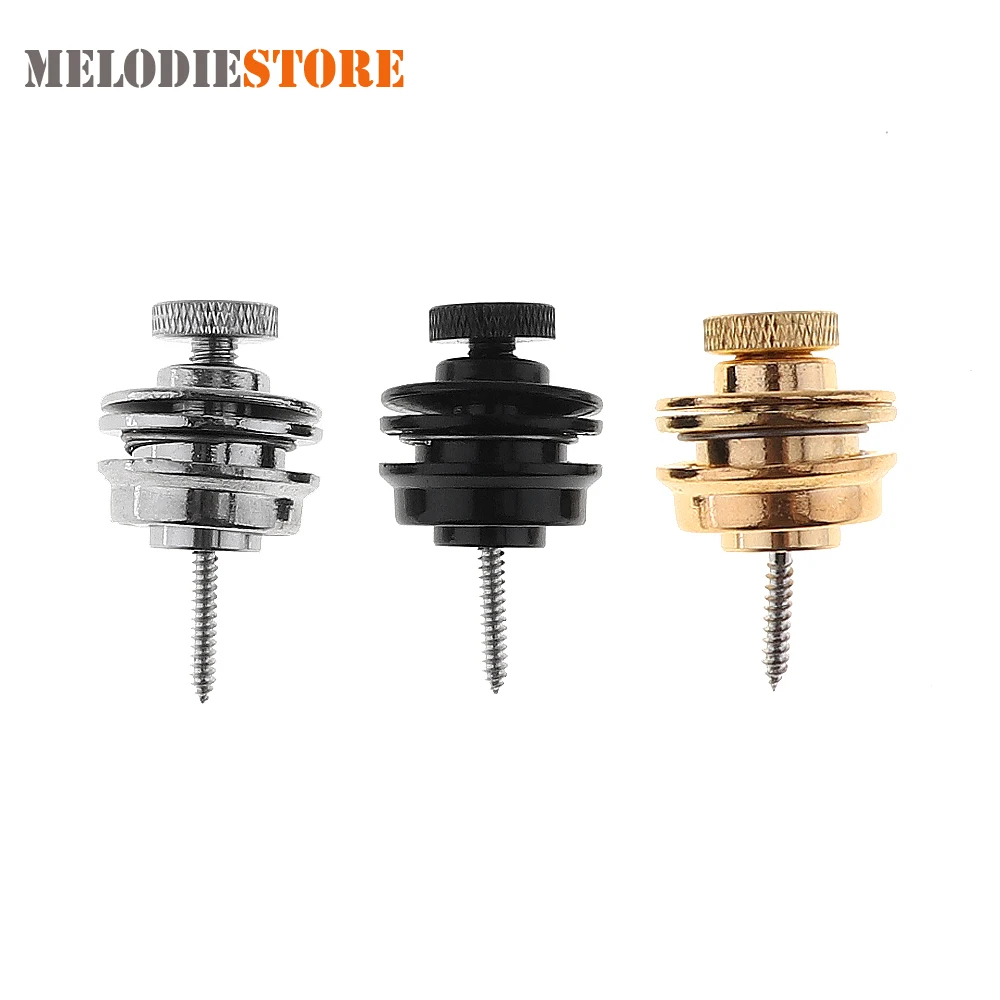 Замок для гитарного ремня противоскользящая металлическая планка из медного