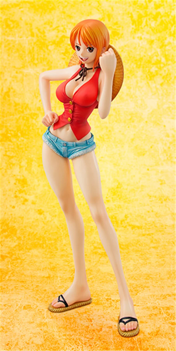 Аниме One Piece Nami POP экшн-фигурка нами коллекционная игрушка 22 см цельная фигурка |