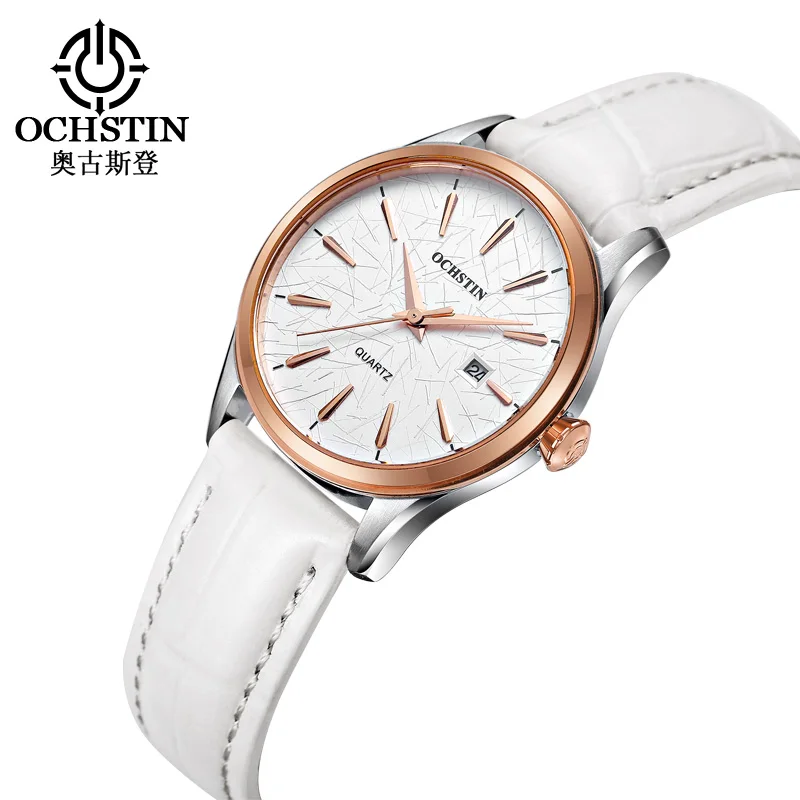 Модные женские часы 2017 OCHSTIN брендовые Роскошные кварцевые для девушек под платье