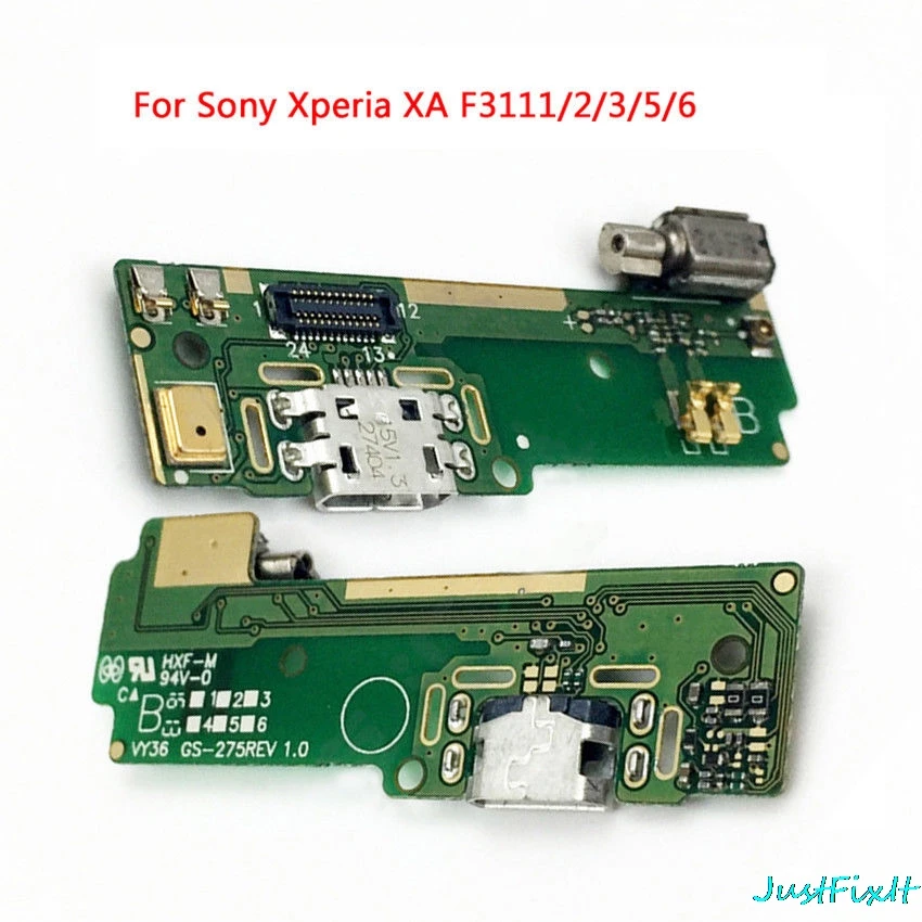 Для sony Xperia XA F3111 F3112/3/5/6 Замена зарядки Порты и разъёмы USB станция для с
